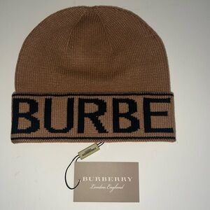 Burberry Brown and Black beanie